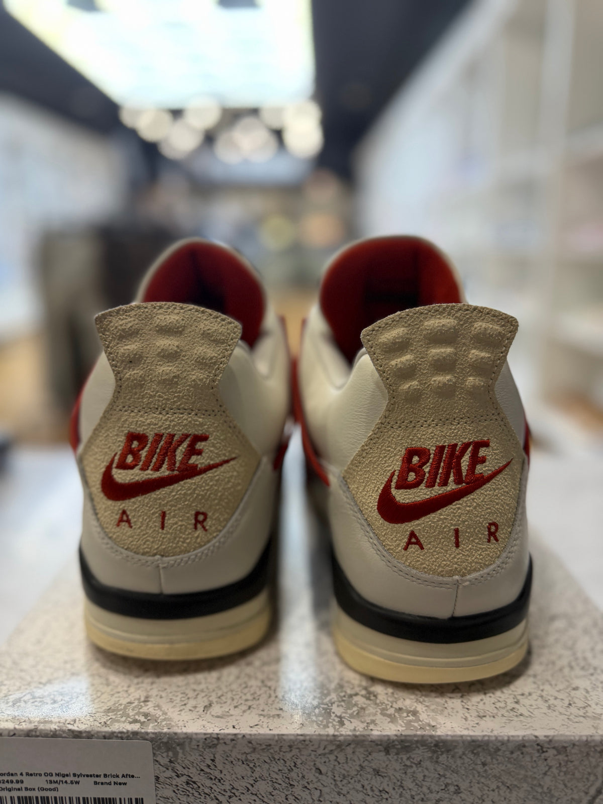 Jordan 4 Retro OG Nigel Sylvester Brick After Brick PRE-OWNED