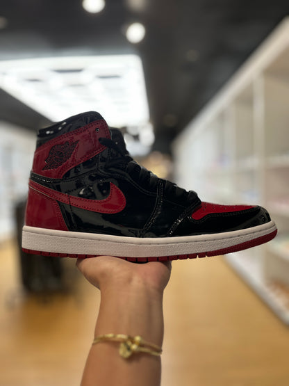 Jordan 1 Retro High OG Patent Bred PRE-OWNED