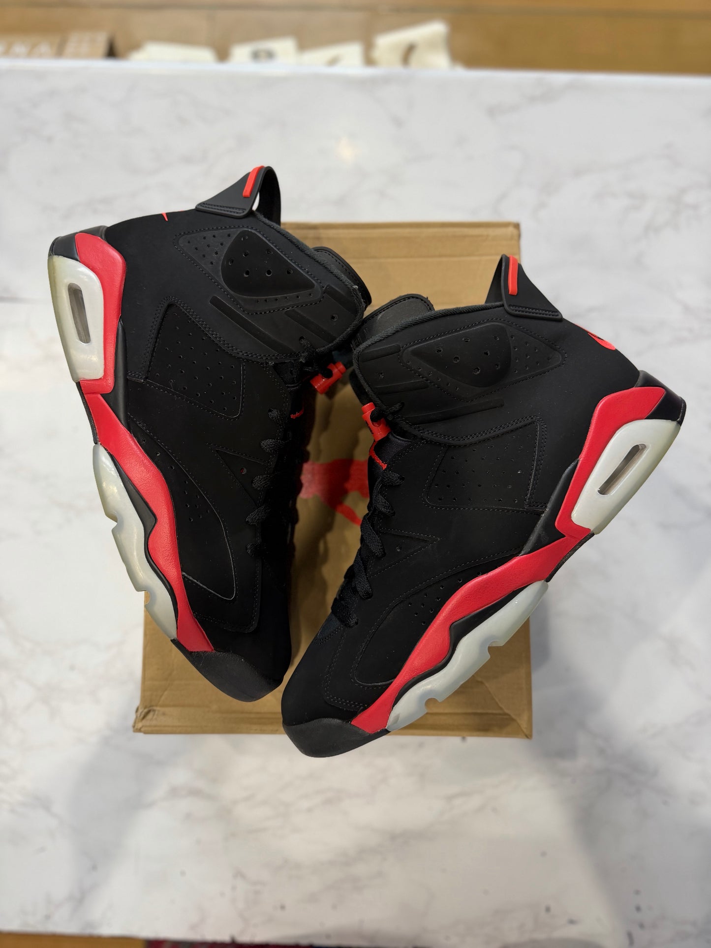 Jordan 6 Retro Infrared Salesman PRE-OWNED