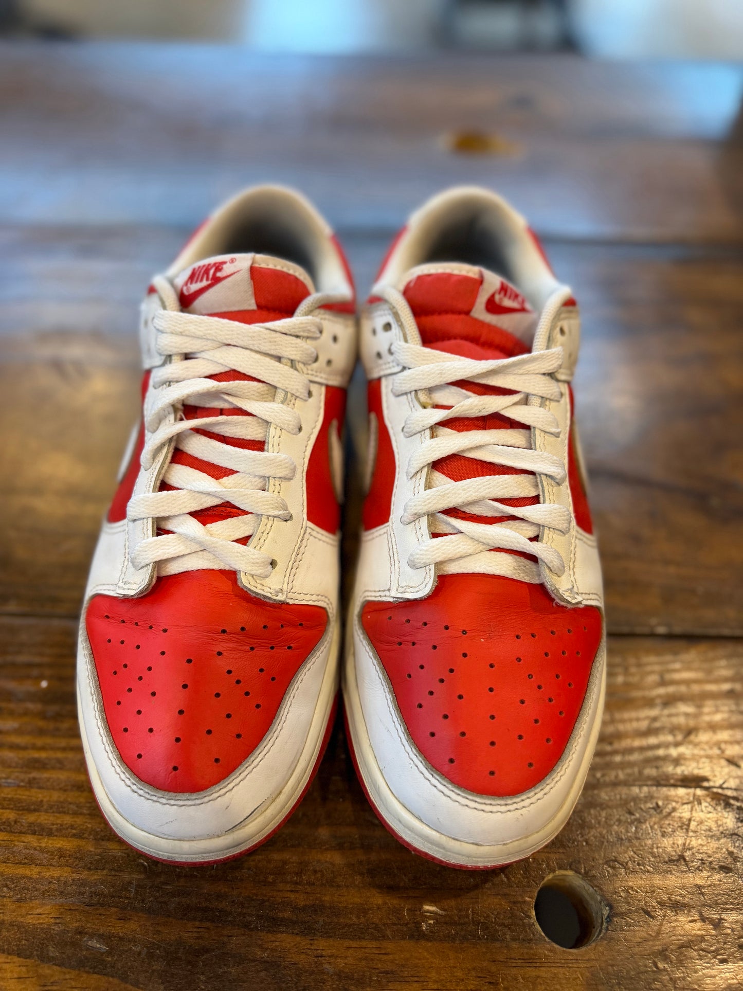 Nike Dunk Low Championship Red PRE-OWNED