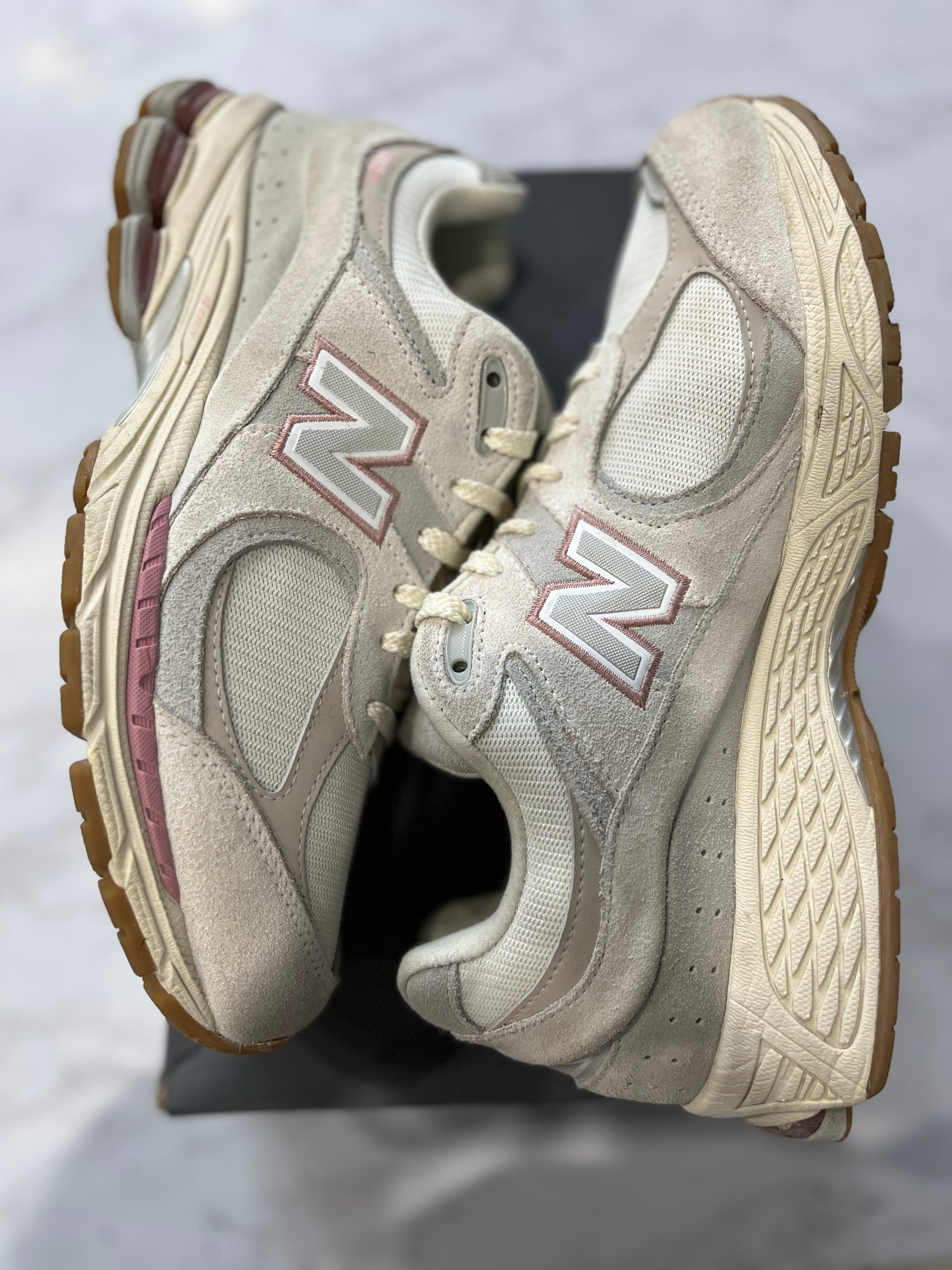 New Balance 2002R Sea Salt Brighton Grey PRE-OWNED
