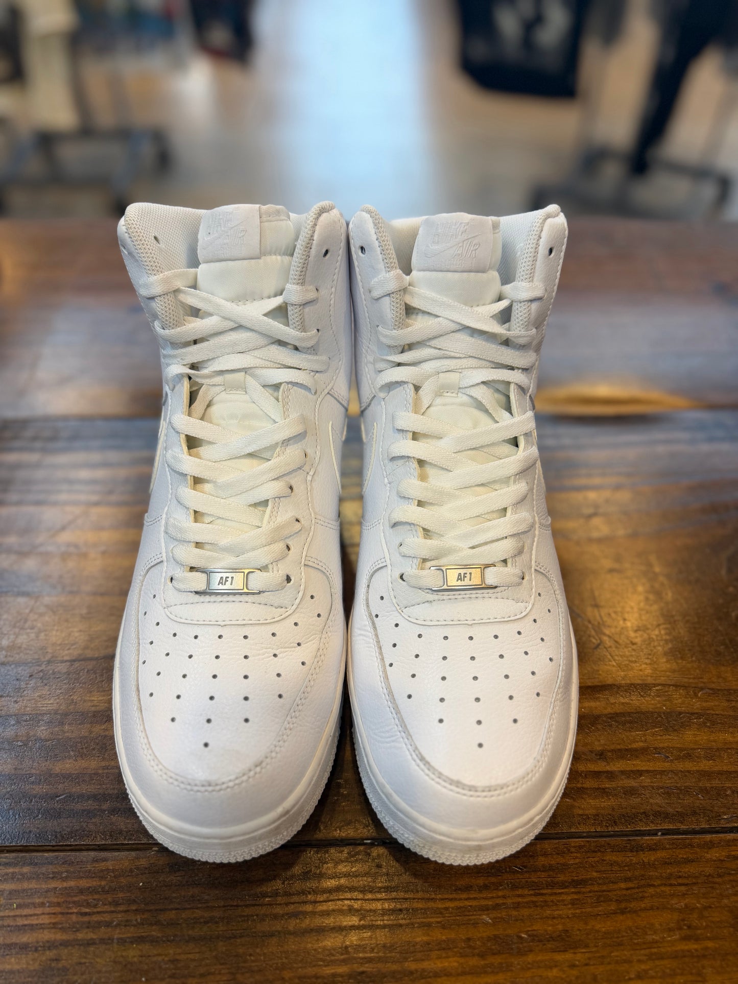 Nike Air Force 1 High White PRE-OWNED