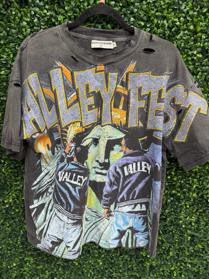 Vale Forever Bling Graffiti Tee 'Black' PRE-OWNED