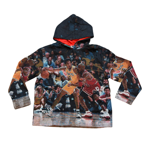 Kobe Vs MJ Tapestry Hoodie