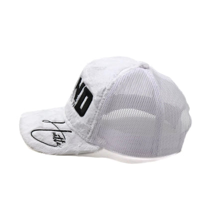 YBE Grind Season Fur Hat White
