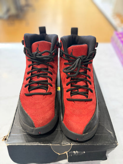 Jordan 12 Retro Reverse Flu Game (GS) PRE-OWNED