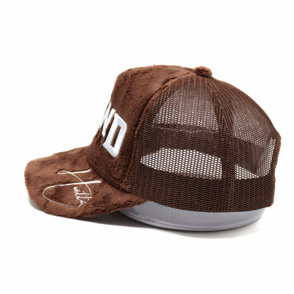 YBE Grind Season Fur Hat Brown