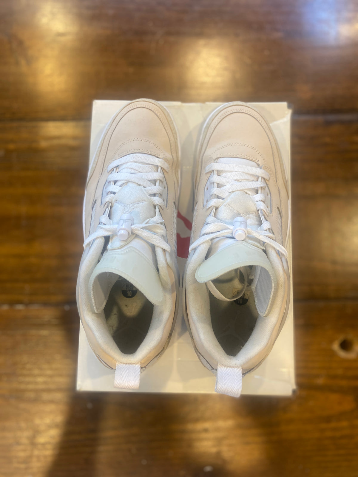 Jordan Spizike Low Sanddrift White PRE-OWNED