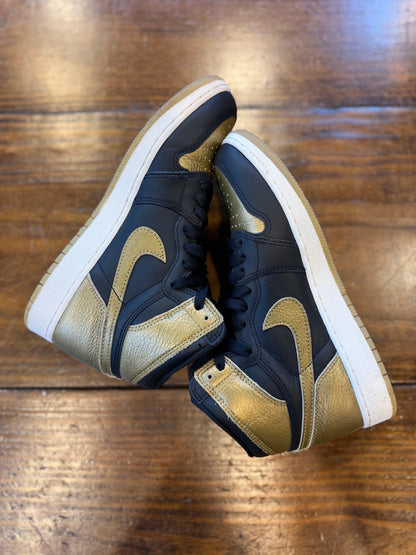 Jordan 1 Retro High OG Black Metallic Gold (GS) PRE-OWNED