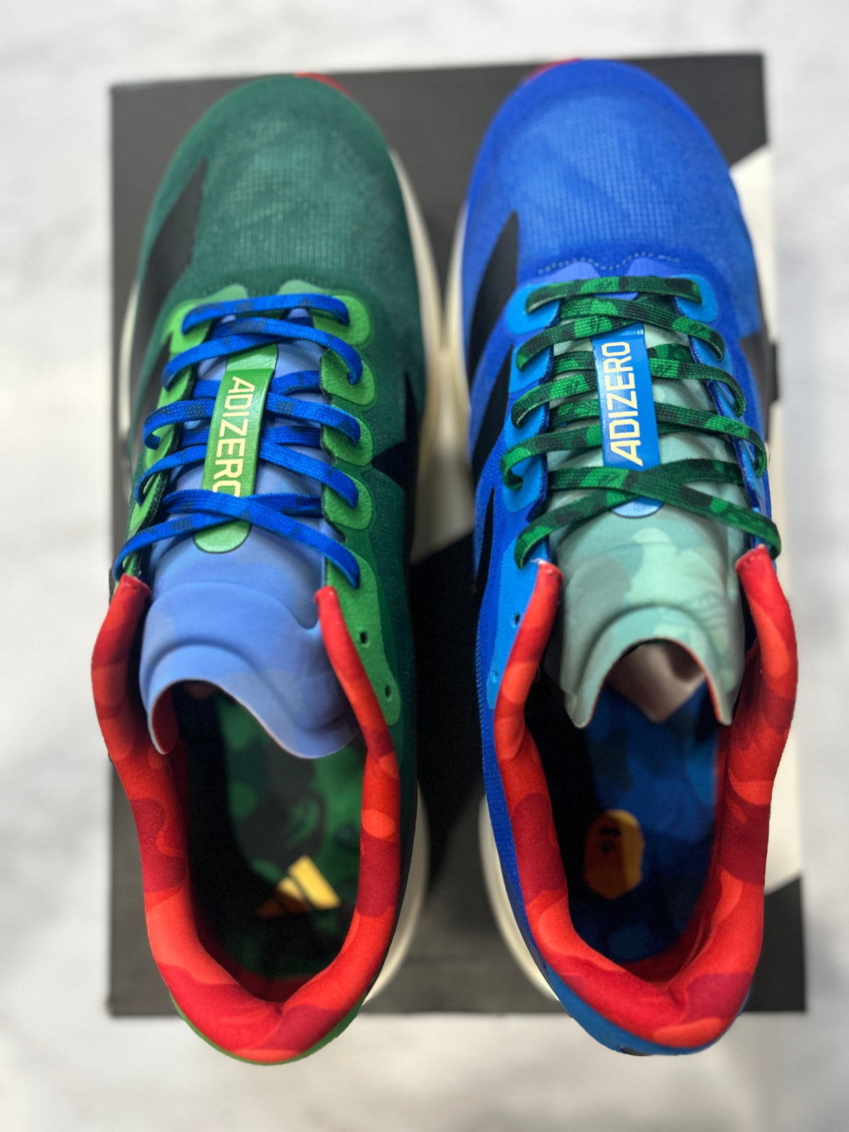 adidas Adizero Evo SL Bape Bape Green Multi PRE-OWNED