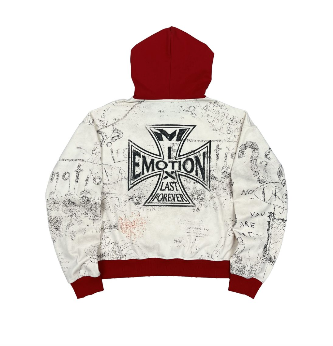 Mixed Emotions “Last Forever” Hoodie Red