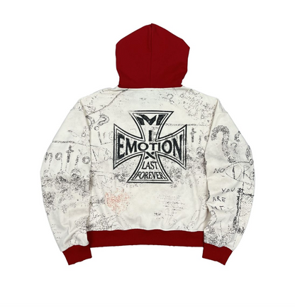 Mixed Emotions “Last Forever” Hoodie Red