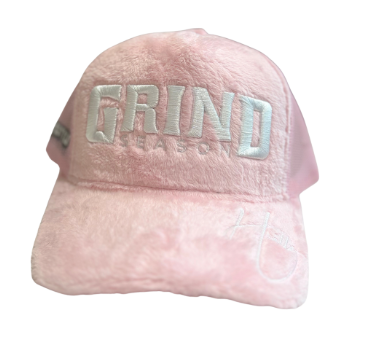 YBE Grind Season Fur Hat Pink