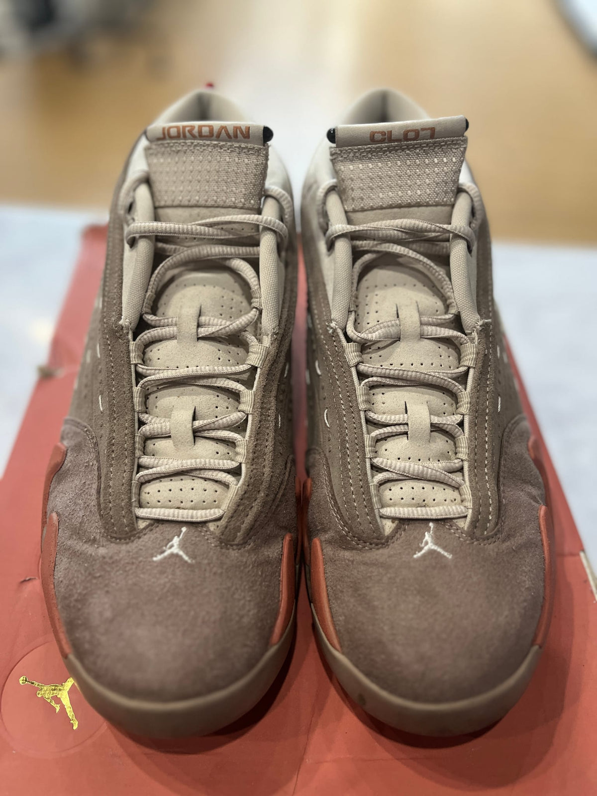 Jordan 14 Retro Low CLOT Terra Blush PRE-OWNED