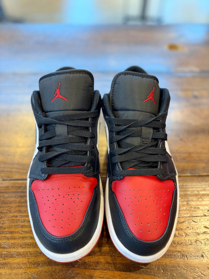 Jordan 1 Low Bred Toe 2.0 PRE-OWNED