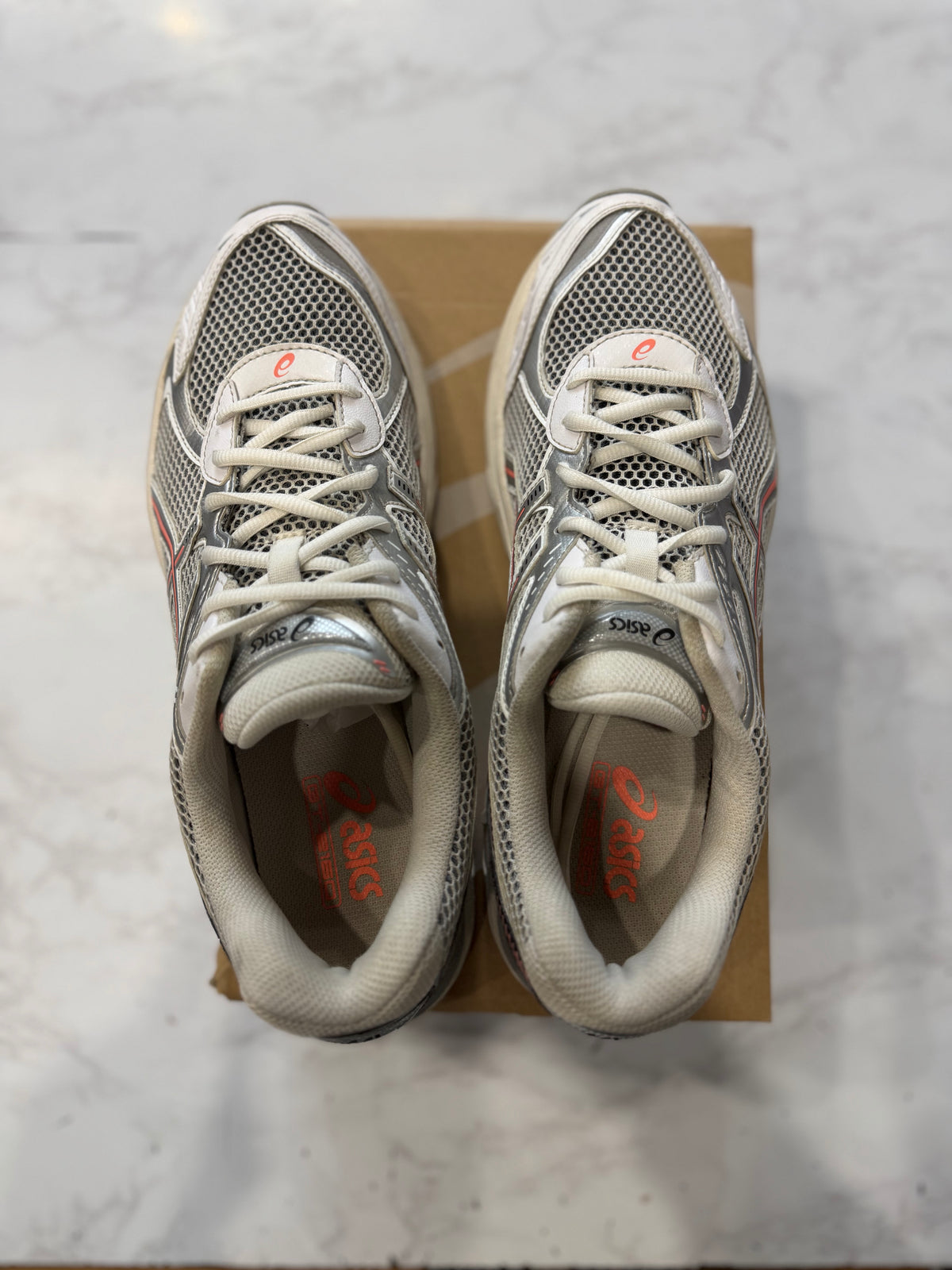 ASICS GT-2160 White Sun Coral PRE-OWNED