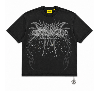 GFTD DESTROY BLK TEE