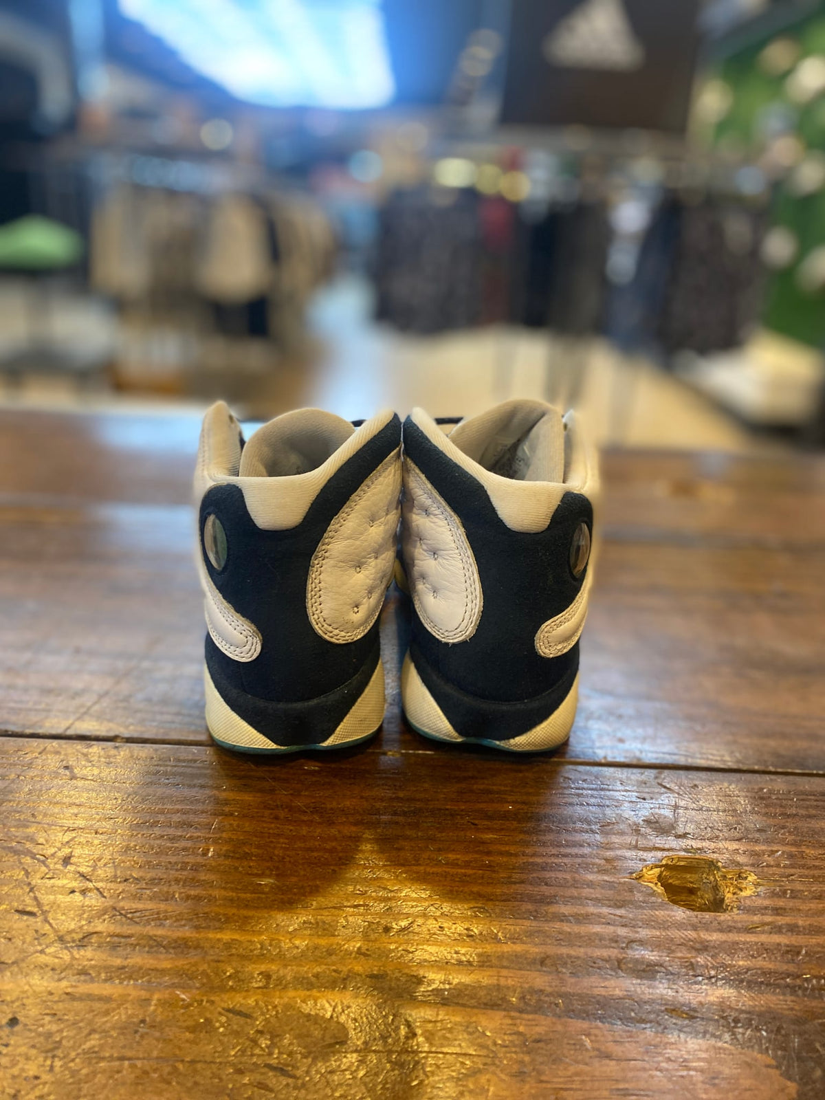 Jordan 13 Retro White Obsidian Powder Blue (GS) PRE-OWNED