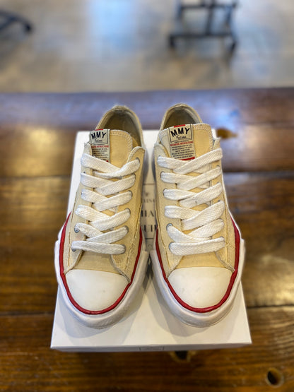 Maison Mihara Yasuhiro Peterson OG Sole Canvas Low Natural PRE-OWNED