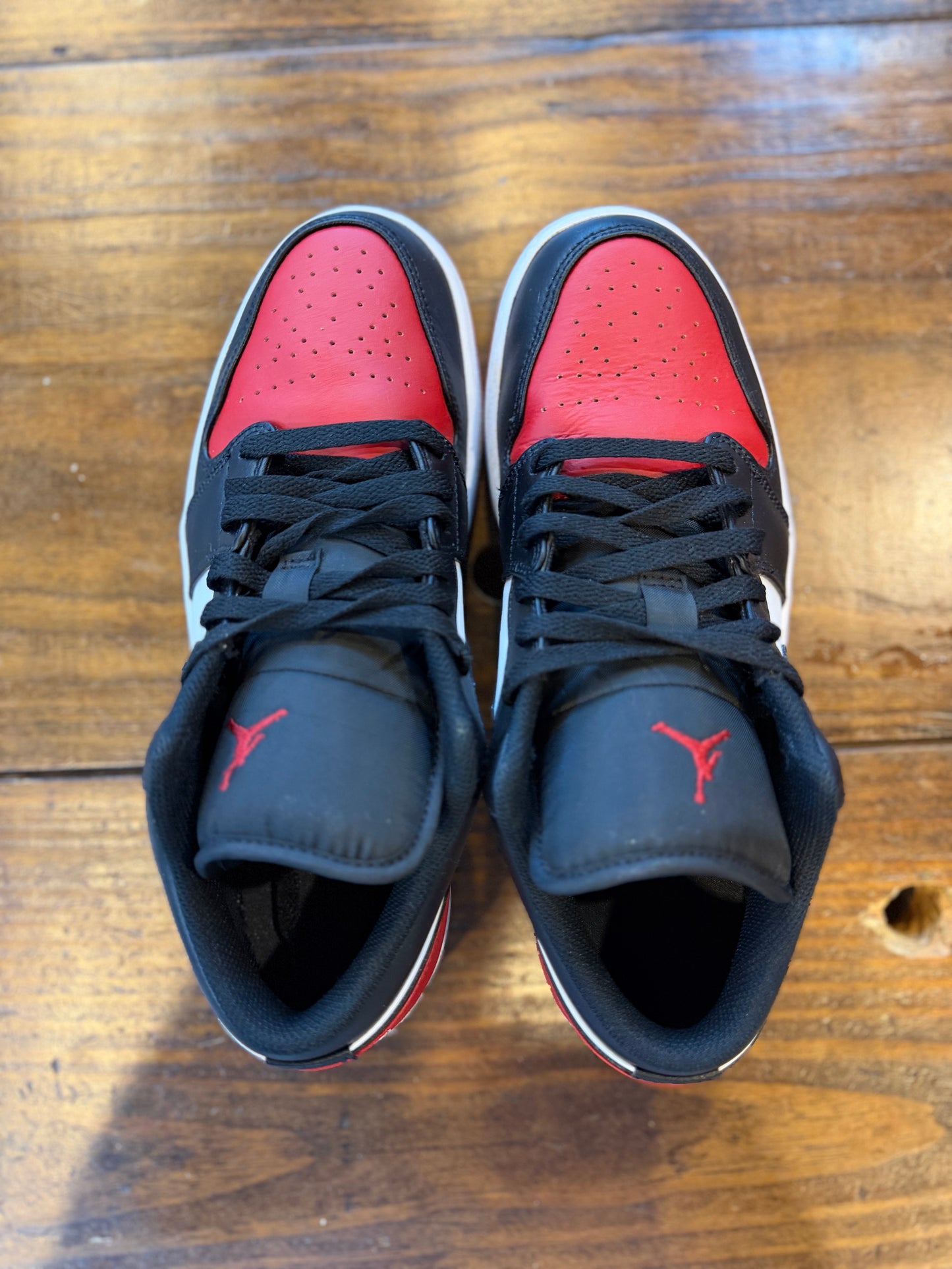 Jordan 1 Low Bred Toe 2.0 PRE-OWNED