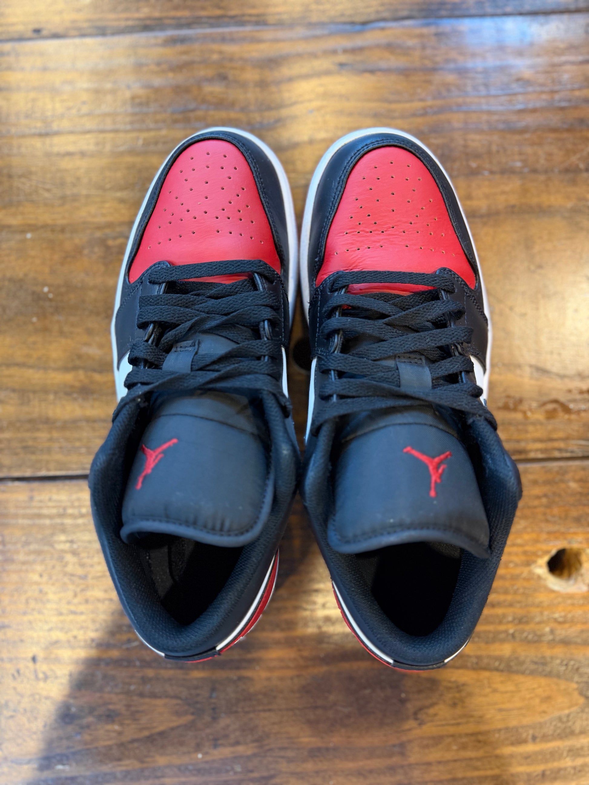 Jordan 1 Low Bred Toe 2.0 PRE-OWNED