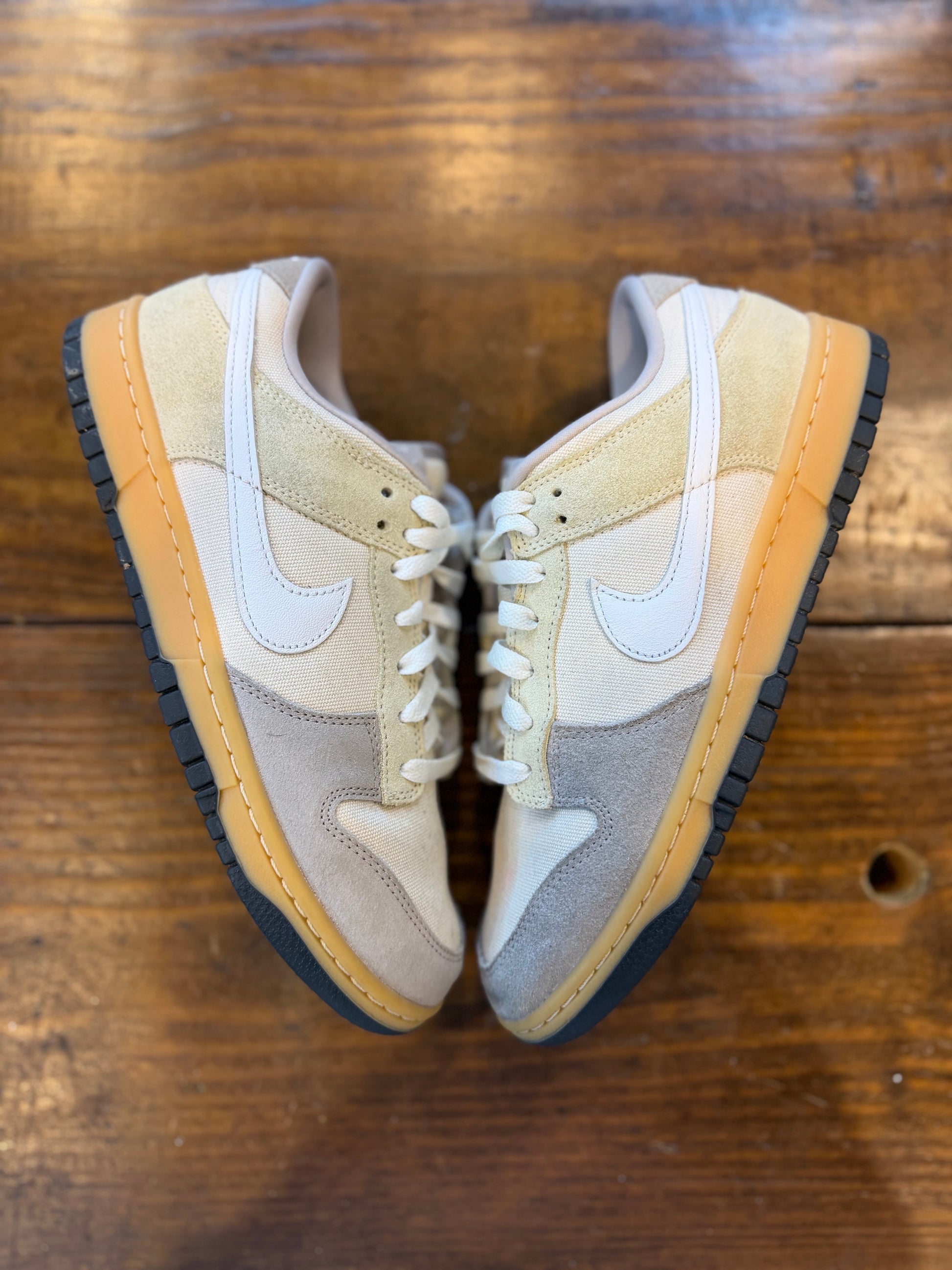 Nike Dunk Low Suede & Canvas PRE-OWNED