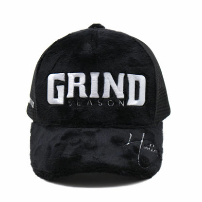 YBE Grind Season Fur Hat BLK