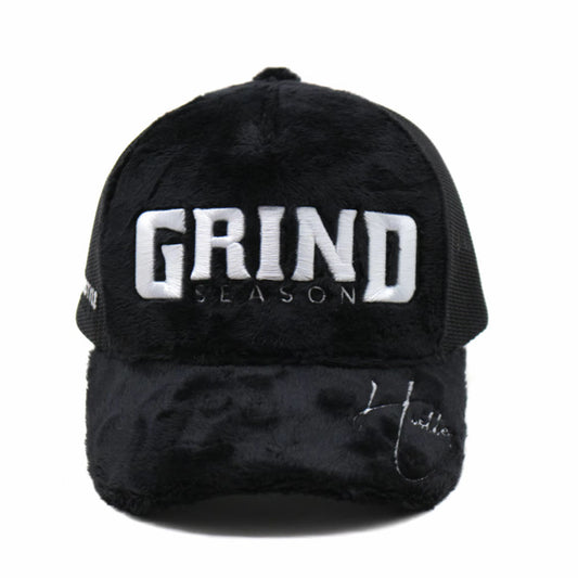 YBE Grind Season Fur Hat BLK