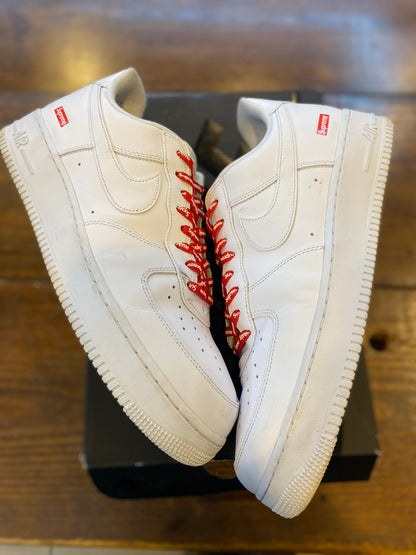Nike Air Force 1 Low Supreme White PRE-OWNED