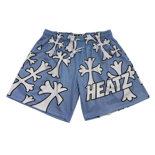 HEATZ Blue Cross Shorts