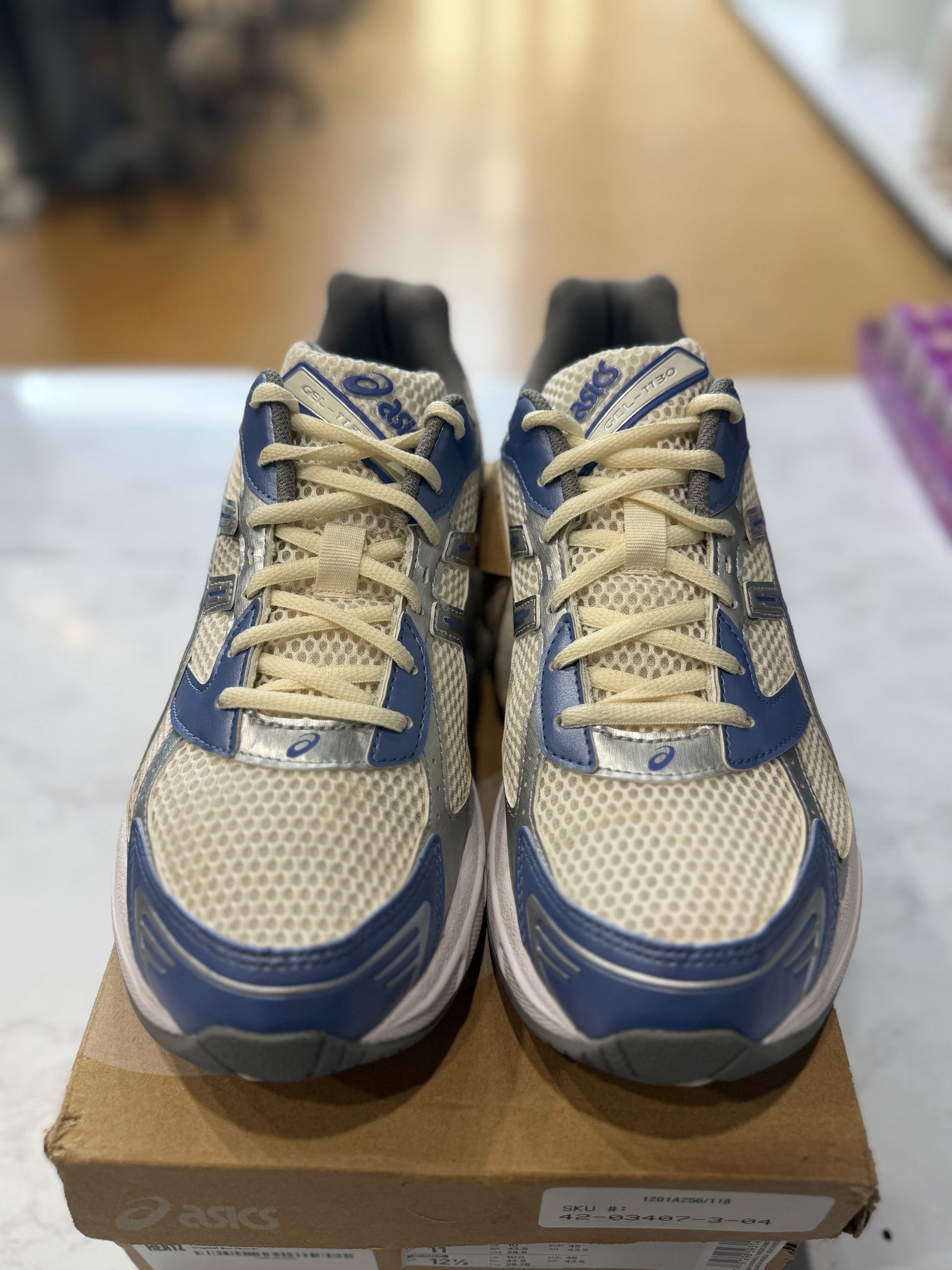 ASICS Gel-1130 Cream Blueberry PRE-OWNED