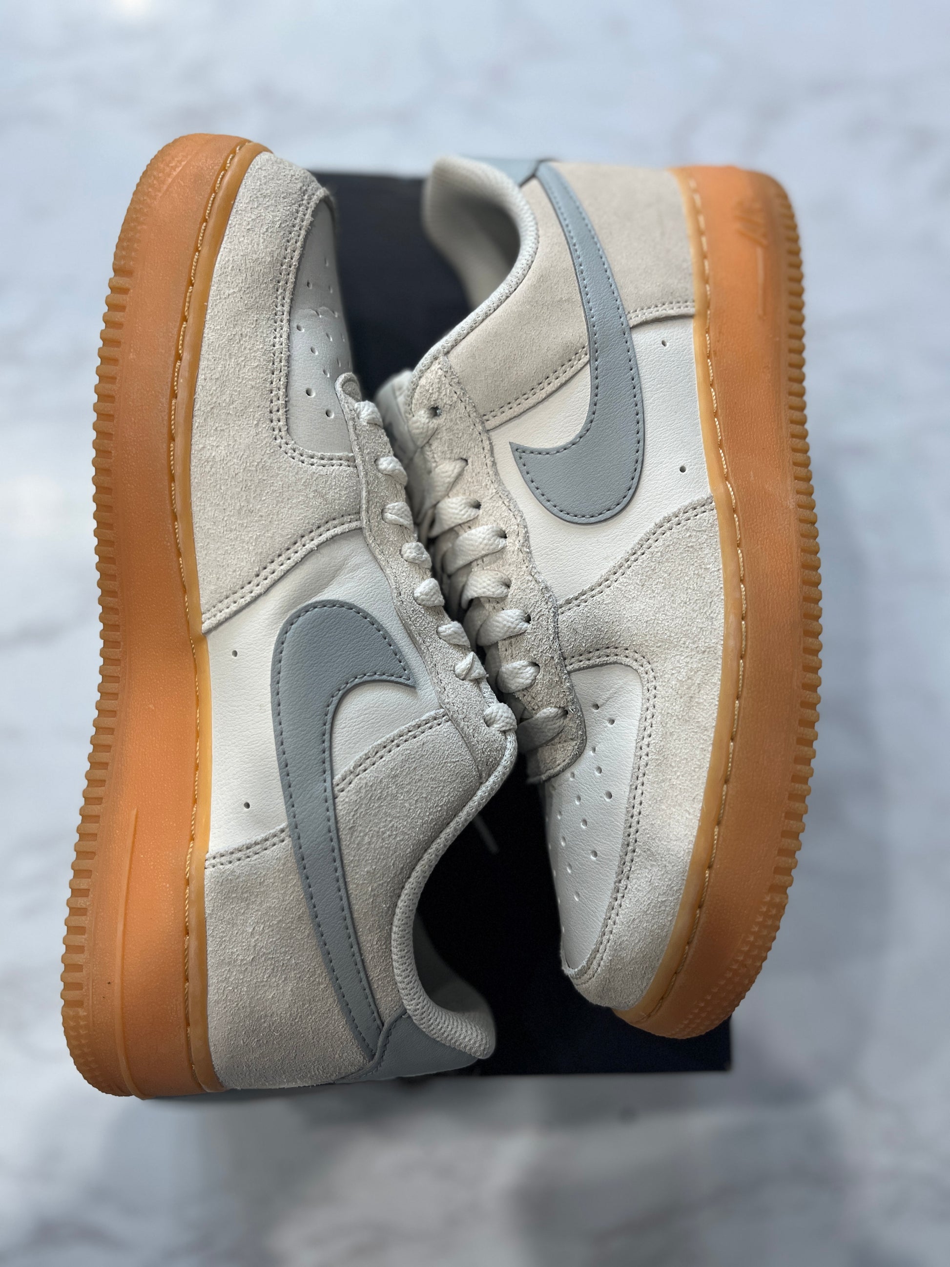 Nike Air Force 1 Low '07 LV8 Phantom Light Smoke Gum PRE-OWNED