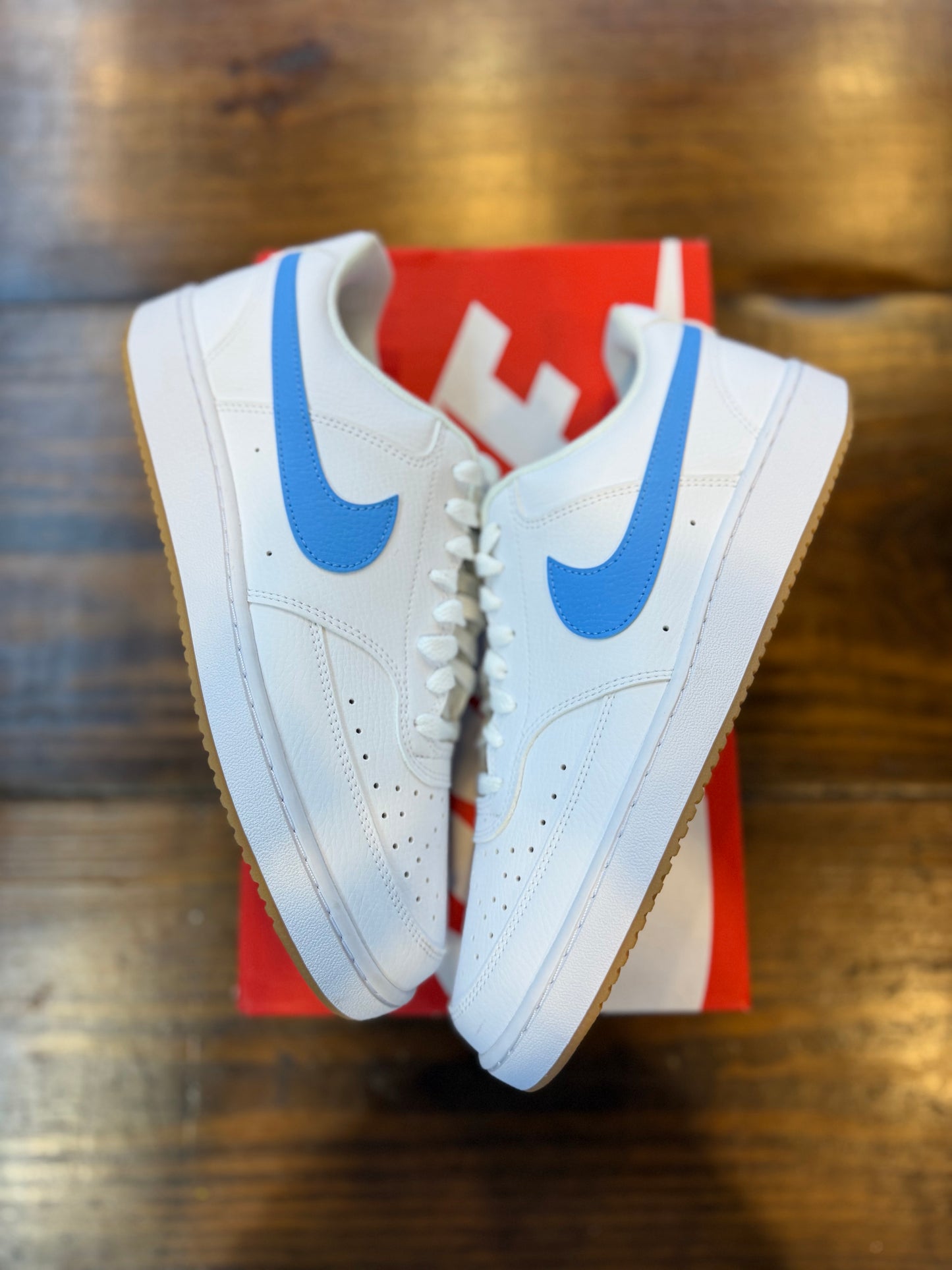 Nike Court Vision Low White University Blue PRE-OWNED