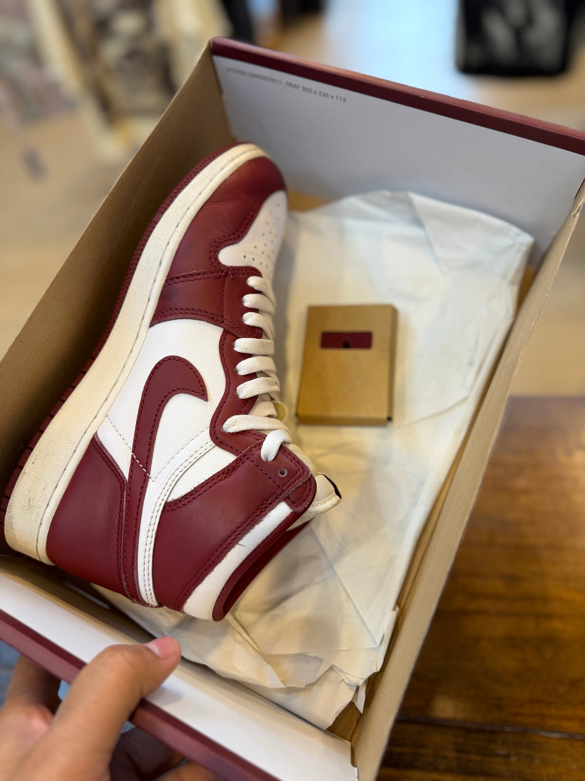 Jordan 1 Retro High OG Artisanal Team Red (GS) PRE-OWNED