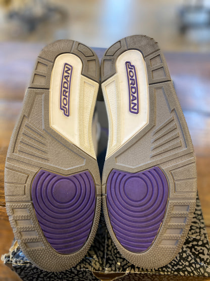 Jordan 3 Retro Dark Iris PRE-OWNED