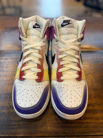 Nike Dunk High Multi-Color Gradient (Women's) PRE-OWNED