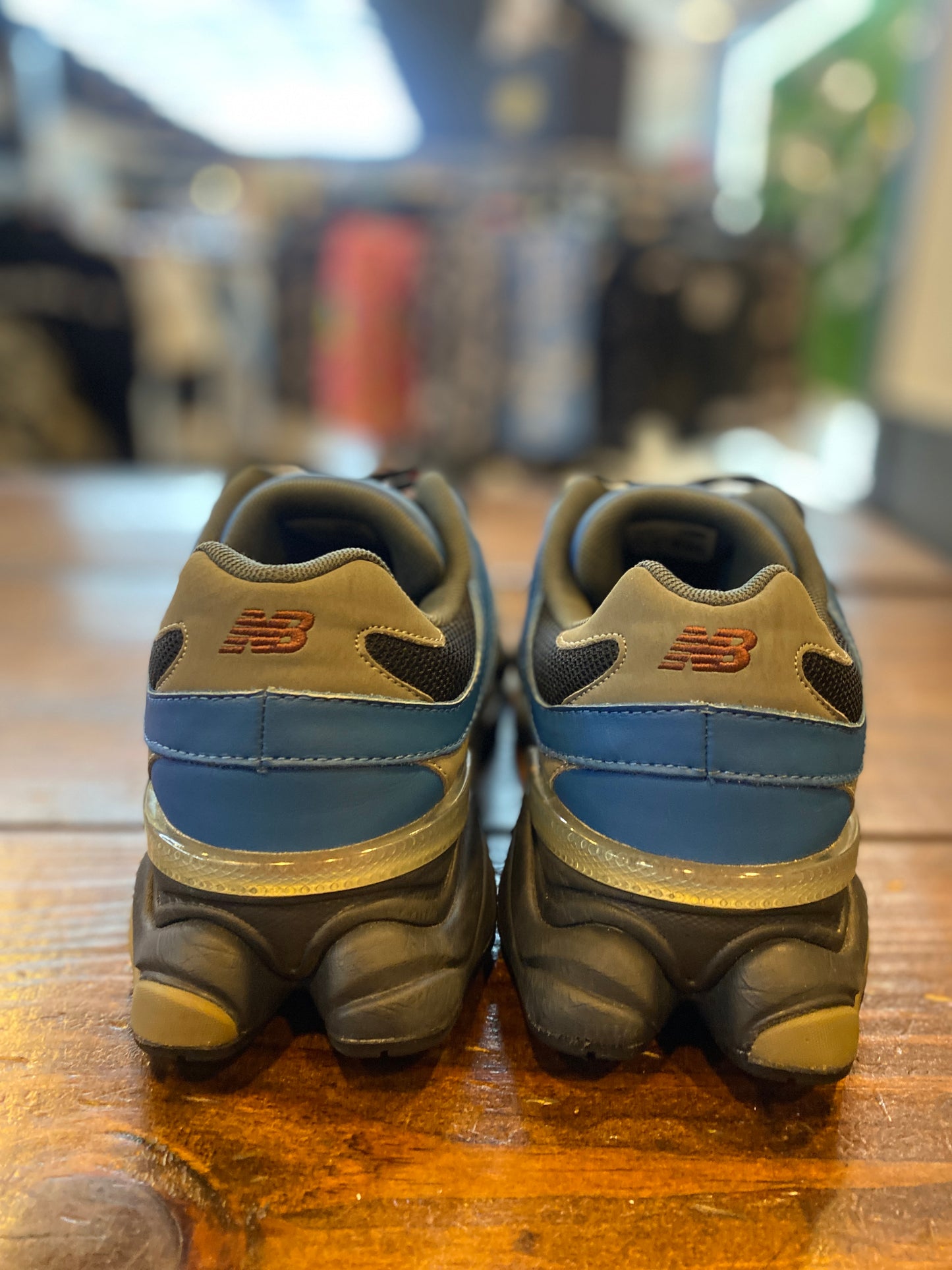 New Balance 9060 Dark Royal Brown PRE-OWNED