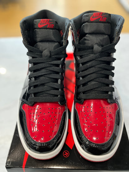 Jordan 1 Retro High OG Patent Bred PRE-OWNED