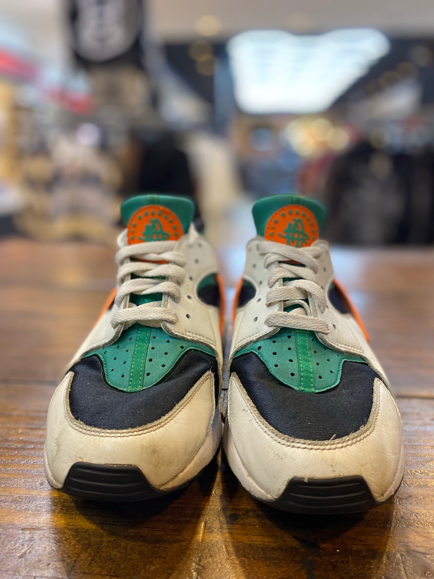 Nike Air Huarache Miami Hurricanes PRE-OWNED