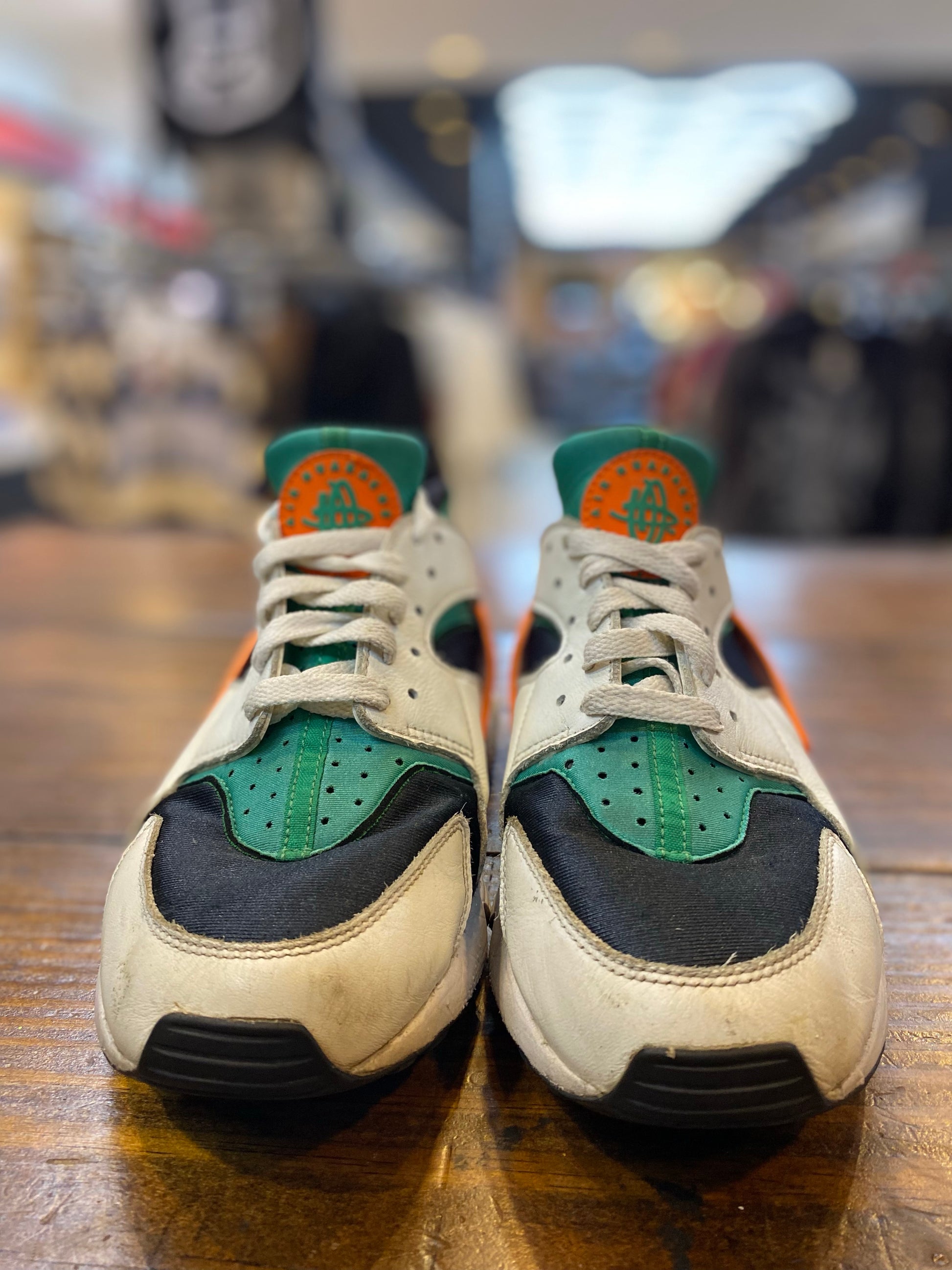 Nike Air Huarache Miami Hurricanes PRE-OWNED