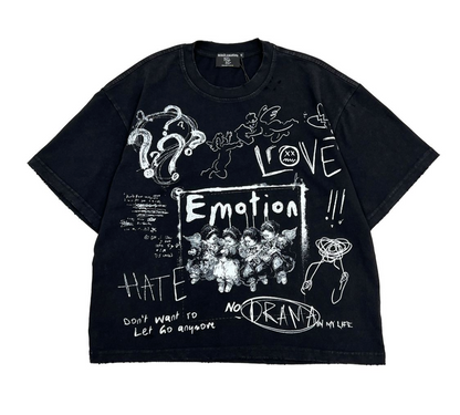 Black “Chaos” Tee
