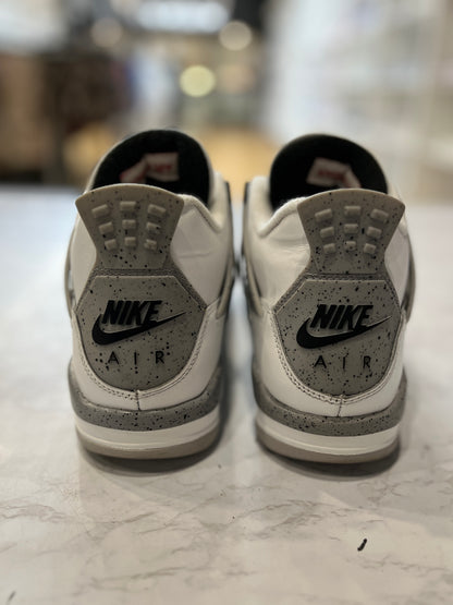 Jordan 4 Retro White Cement (2025) (GS) PRE-OWNED