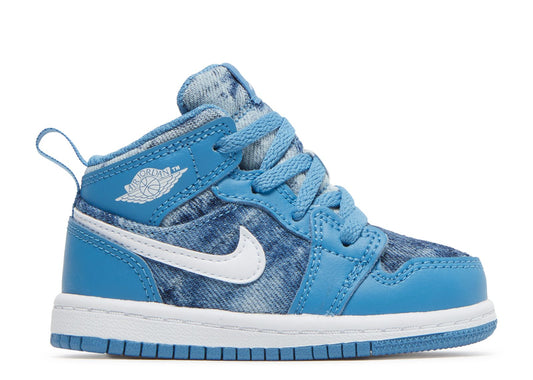 Jordan 1 Mid TD Washed Denim