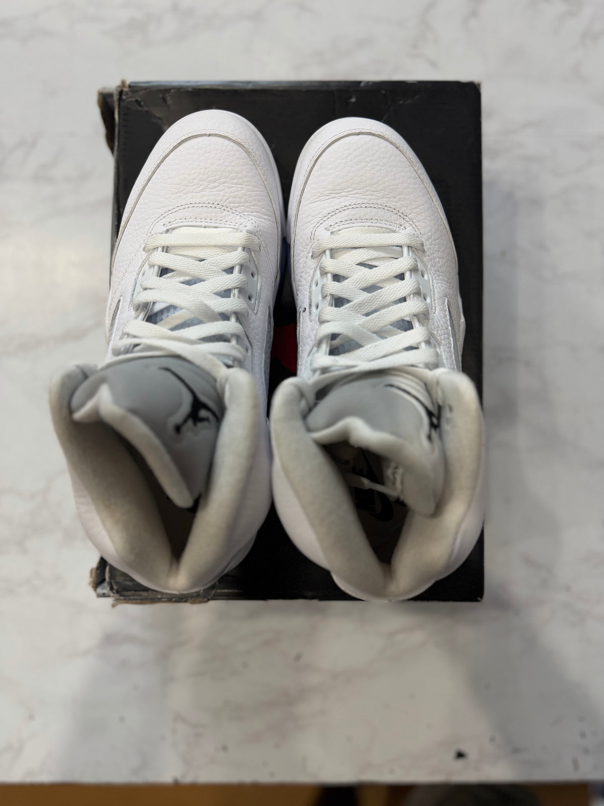 Jordan 5 Retro White Metallic (2026) PRE-OWNED