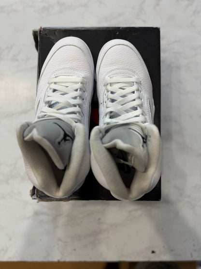 Jordan 5 Retro White Metallic (2026) PRE-OWNED