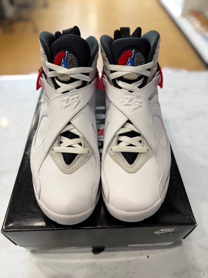 Jordan 8 Retro White True Red (2025) PRE-OWNED