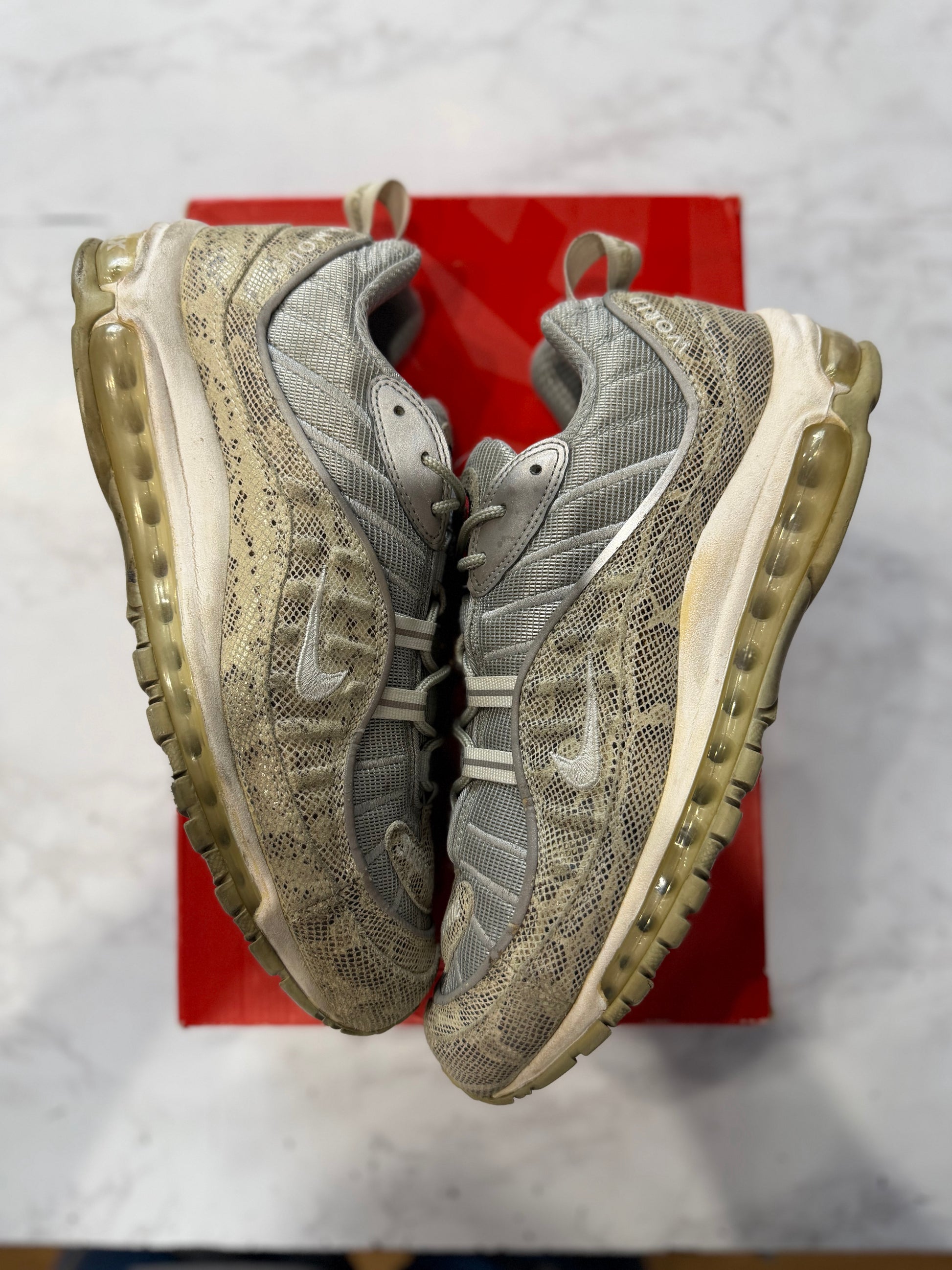 Nike Air Max 98 Supreme Snakeskin PRE-OWNED