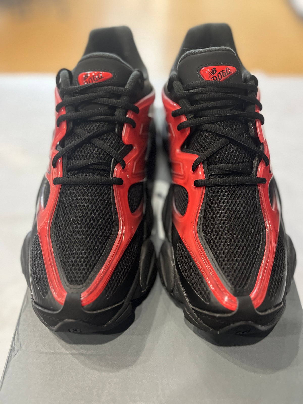 New Balance 9060 Black Red Gradient PRE-OWNED