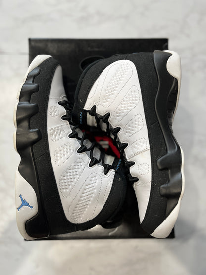 Jordan 9 Retro University Blue PRE-OWNED