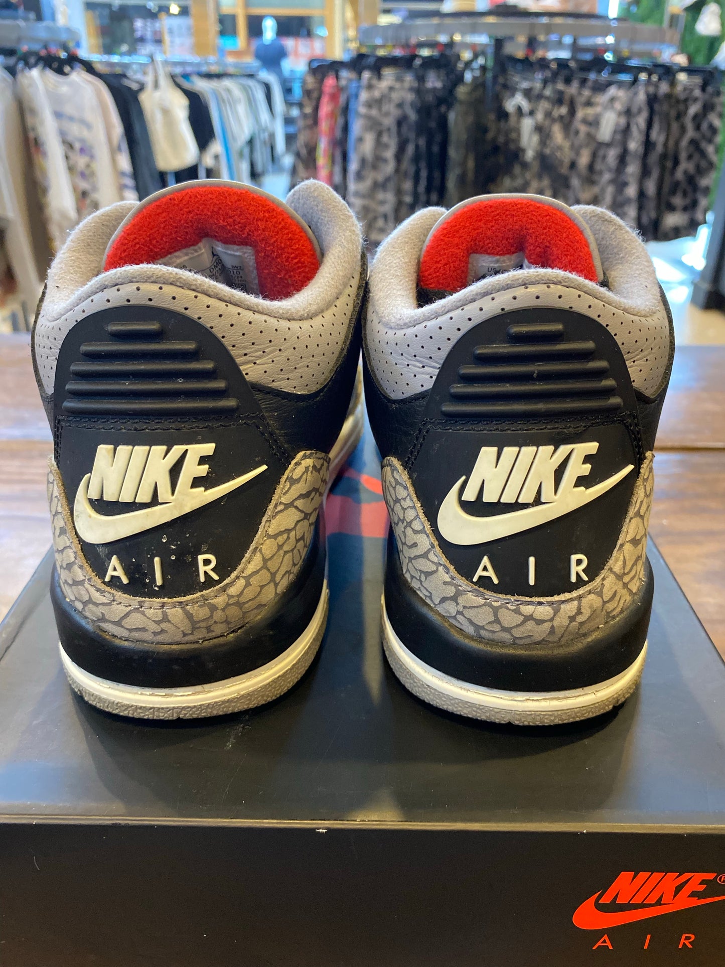 Jordan 3 Retro Black Cement (2024) (GS) PRE-OWNED